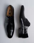 Zilli $4,950 Black Crocodile Leather Lace Up Oxford Dress Shoes 14 US (13 UK)