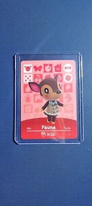Fauna #19 Animal Crossing Amiibo Card Series 1 NEVER SCANNED