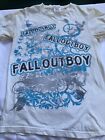 Fall Out Boy White T- Shirt Emo Pop-Punk Women’s Small 90s Youth Large