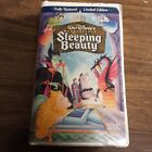 Sleeping Beauty 1997 VHS Limited Edition Disney Masterpiece Clamshell Inserts