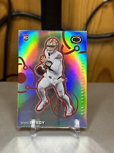 BROCK PURDY 2022 CHRONICLES DYNAGON FOOTBALL ROOKIE SILVER RC SP