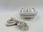 Audio-Technica ATH-M50x Closed-Back Monitor Headphones (White) Need Pads! Tested