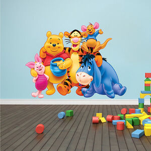 Winnie The Pooh - Pooh Bear Wall Decals - Winnie the Pooh Disney Stickers b49