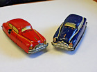 Vintage automatic wind up metal car 2 cars vintage toys