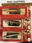 LOT OF 3 OLD SMITHWICK SPOONBILL ROGUE FISHING LURE 3 DIFFERENT COLORS NOS.