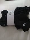 Nike Everyday Plus Cushion No Show Men's Socks - Black, 6 Pack