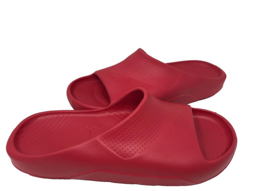 Jordans Men's Post Red Comfort Slides Sandals Size:11 #DX5575-600 92L