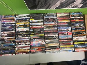 about 220 DVD movie LOT reseller bulk wholesale SOME SEALED NA3