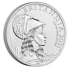 2021 Great Britain UK The Britannia Portrait BU Coin 1 oz Silver Limited GB UNC