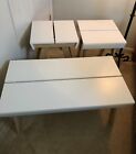 3-Piece Table Set - Includes 1 Coffee Table and 2 End Tables - Faux Wood