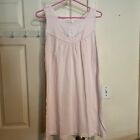 Vintage Barbizon Sleeveless Tank Night Gown Dress Short Light Pink Size S / M