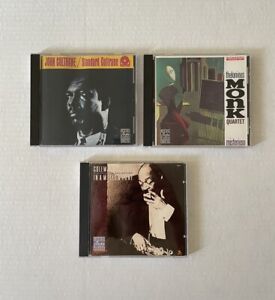 New ListingOriginal Jazz Classics 3 CD Lot - Coltrane, Monk, Hawkins