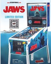 JAWS LE Limited Edition Stern Pinball Machine #598 out of 1000 BRAND NEW IN BOX