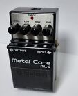 Boss ML-2 Metal Core Distortion Guitar Effects Pedal-GREAT!!