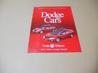 NOS Original 2000 Dodge Accessories for Cars Dealership Sales Brochure (For: Dodge)