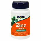 NOW FOODS Zinc Gluconate 100 Tabs 50 mg Fresh/New