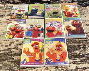 Elmo Sesame Street DVD Lot Of 10