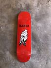 Baker Brand 8.3 Red Skateboard Deck NEW With Grip