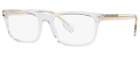 Authentic BURBERRY Rx Eyeglasses BE 2334-3024 Transparent w/Demo Lens 55mm *NEW*