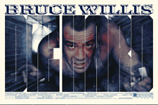 Die Hard Bruce Willis Movie Art Print Poster Krabz Domaradzki Krzysztof 171/180
