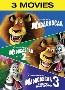 Madagascar The Complete Collection (2018) DVD Ben Stiller NEW