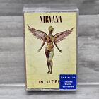 Nirvana In Utero Cassette Tape 1993 Kurt Cobain Sub Pop Geffen Tested