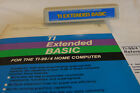 Texas Instruments Cartridge - TI Extended Basic for TI99/4A