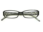 FENDI Designer Prescription Eyeglasses Frame Black Rectangular with Case