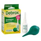 Debrox Earwax Removal Aid Kit with Microfoam Cleansing Action 0.5 oz Pack of 6