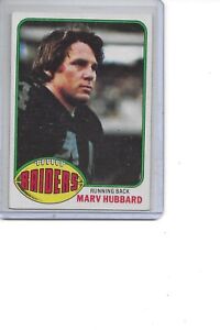 New Listing1976 Topps Marv Hubbard Oakland Raiders Football Card #234