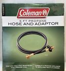 Coleman High-Pressure Propane Gas Hose and Adapter, 5 Foot