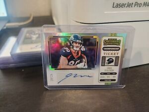 New Listing2022 Contenders Variation Championship Ticket 19/25 Greg Dulcich Rookie Auto RC