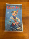 disney classic pinocchio vhs black diamond new and sealed 239V 1986 as is
