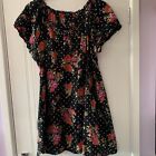 K And D(T K Maxx )Pretty Gypsy Style Short Sleeve Cotton Top Size 20 48”bust