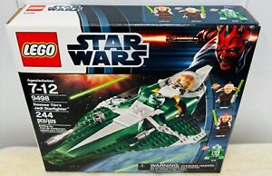LEGO 9498 Star Wars Saesee Tiin's Jedi Starfighter NEW Sealed Rare Free Shipping