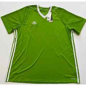 adidas Men's Tiro 17 Jersey Green/White BK5428 Size 2XL NWT