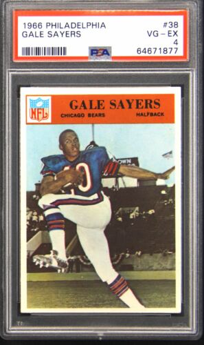 1966 Philadelphia #38 Gale Sayers PSA 4