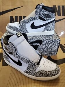 Nike Air Jordan 1 Retro High OG DZ5485-052 Tech Grey- White Cement Men's Size 17