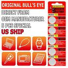 5X Original Bull's Eye CR2032 CR 2032 3V LITHIUM BATTERY BR2032 DL2032 EXP.2032