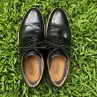 Florsheim Rucci Wingtip Oxford mens shoes 10.5M Black Leather