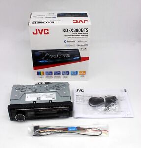 JVC KD-X380BTS Digital Media Car Receiver - Bluetooth, USB, SiriusXM -New In Box