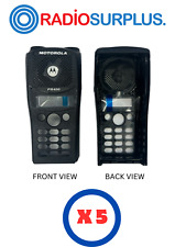5 x Motorola Original PR400 FKP Plastic Housing Only - Black