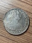 PERU 1806 LIMAE JP SPANISH COLONIAL 8 REALES SILVER COIN KM97