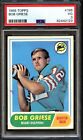 1968 Topps #196 Bob Griese RC PSA 3 High End HOF Miami Dolphins 2123