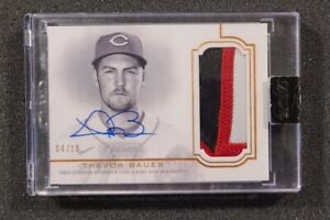 2020 MLB TOPPS DYNASTY TREVOR BAUER PATCH RELIC AUTO! /10 REDS DODGERS
