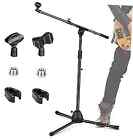Microphone Stand Heavy-Duty Super Resistent Tripod Boom Universal Mic 37-90in