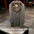London fog 1980s mens vintage overcoat