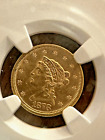 1878-S $2.5 NGC MS Details LIBERTY HEAD GOLD QUARTER EAGLE Mint