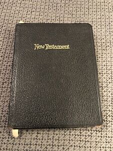 New Testament Psalms Bible Holman Pronouncing Edition Leather Pocket Size 2116