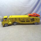 Vintage Tonka Cab Over Car Carrier Semi Truck, Pressed Steel, 1 Mustang